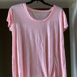 New Xersion Peach Knit Top L